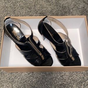 Michael Kors leather heel